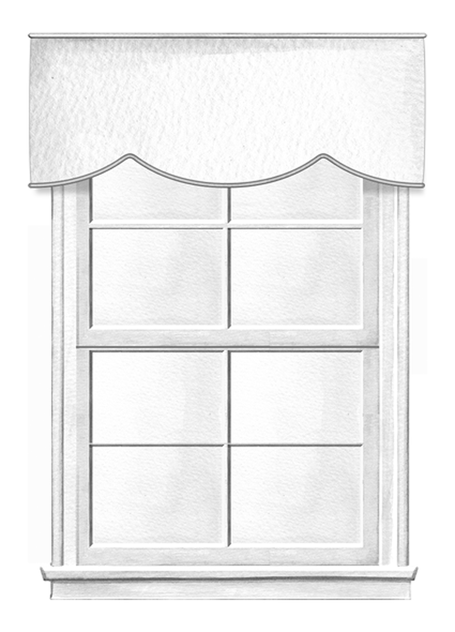 Bosworth shaped cornice illustration